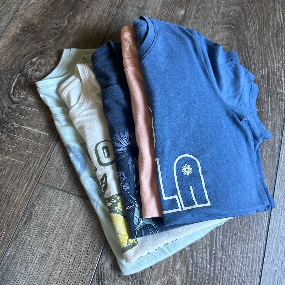 GAP Favorite Tee Pack of 5, size X-Small